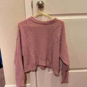 American Eagle Medium Pink Knit sweater